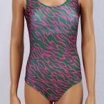 pink-green-striped-wholesale-swimsuit