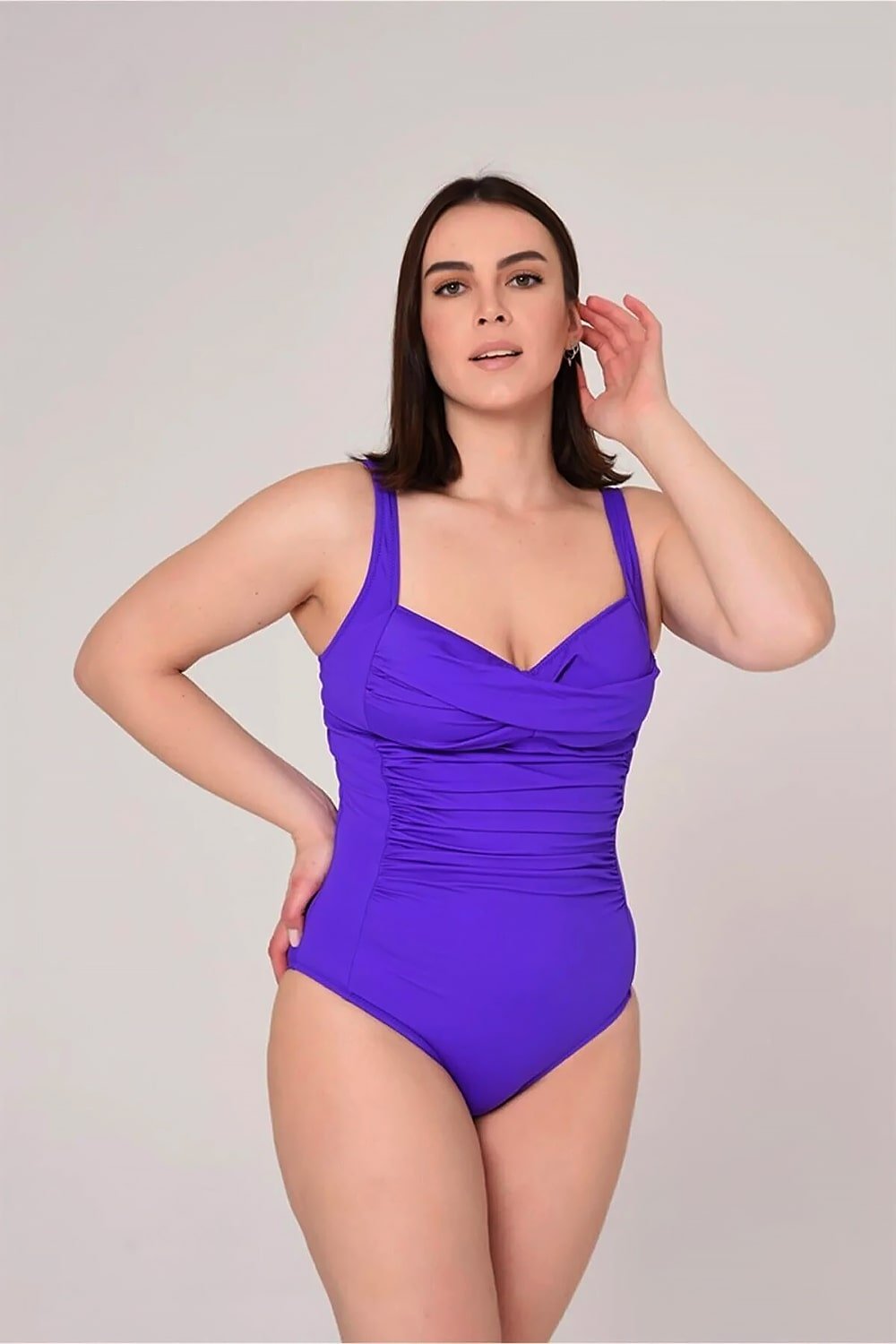 wholesale-purple-big-size-recovery-swimsuits